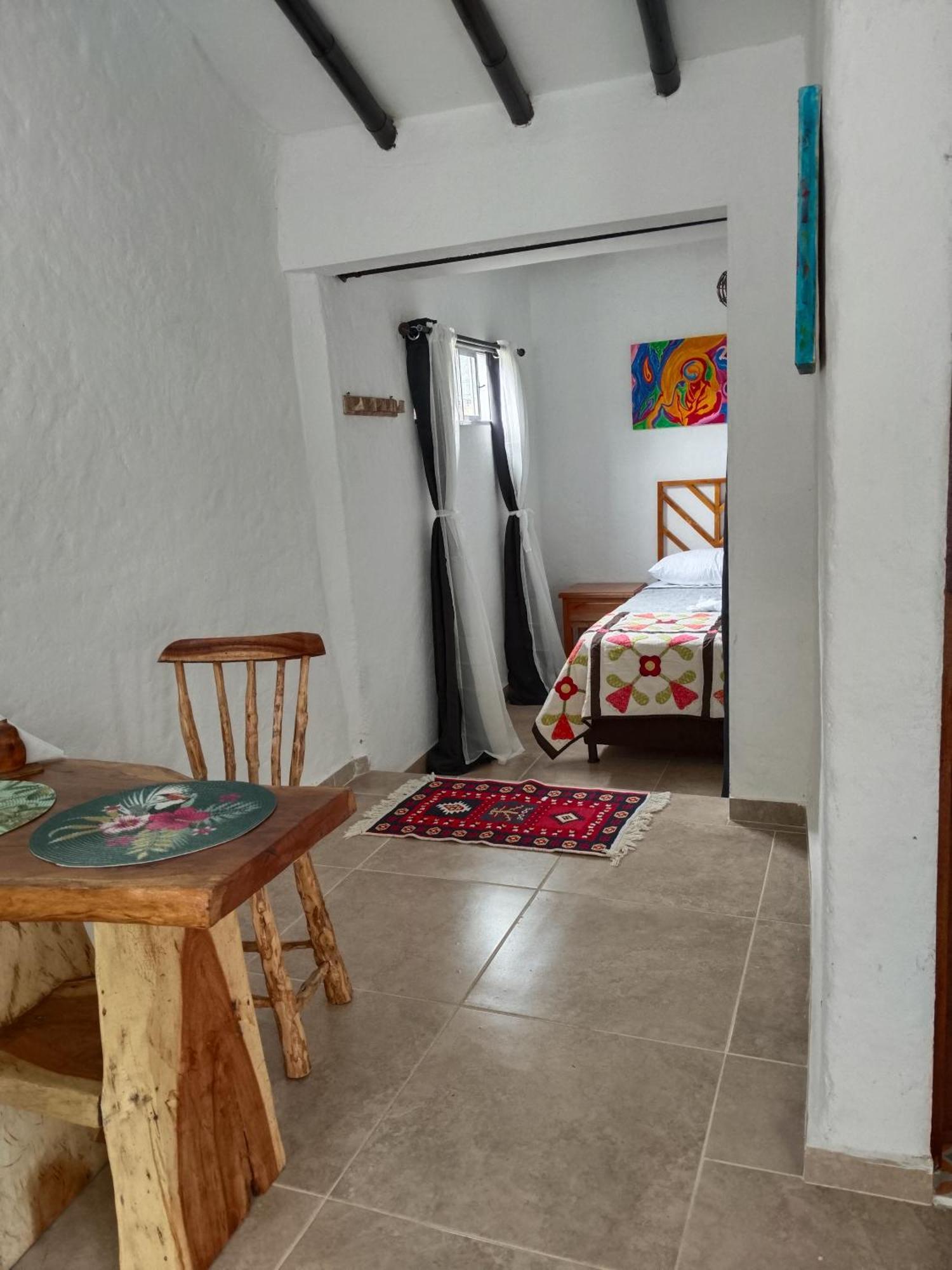 Apartaestudios La Baranda Salento Esterno foto